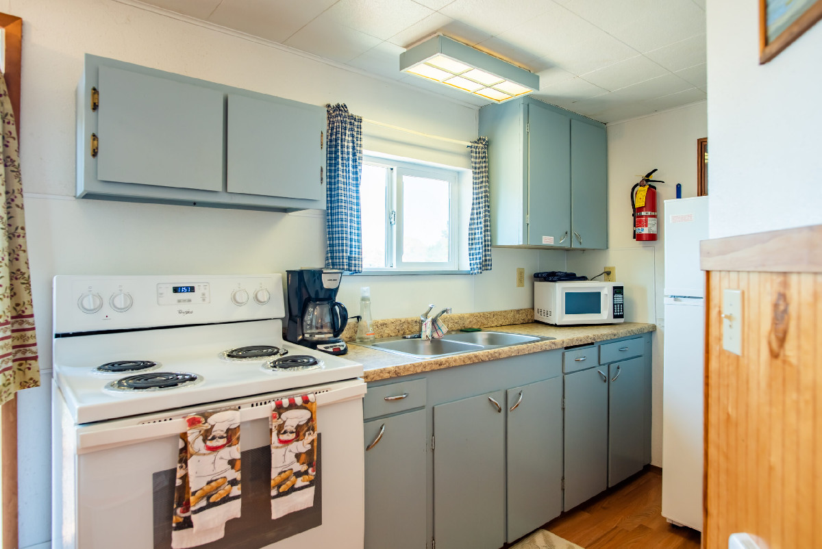 Kitchen - Ocean Front Cabins